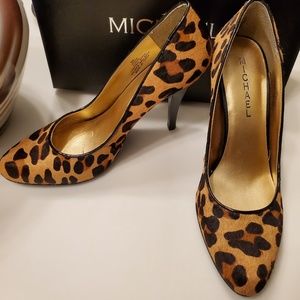 Michael Zariah Leopard Heels